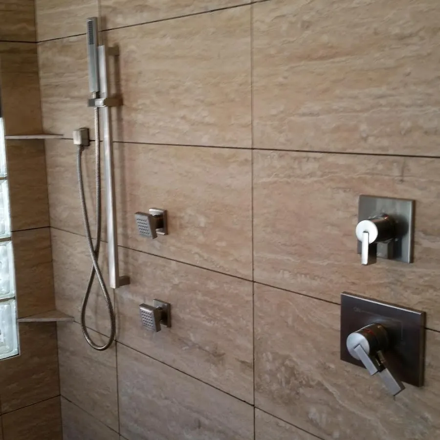 Shower fixture installation for Water Heater Installation in Granby